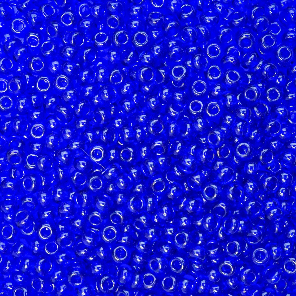 26-110266.SLC.01.jpg 11/0 Seed Beads - Transparent Royal Blue 20g Image