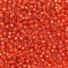 11/0 Seed Bead - Duracoat Silver Lined Watermelon 24g