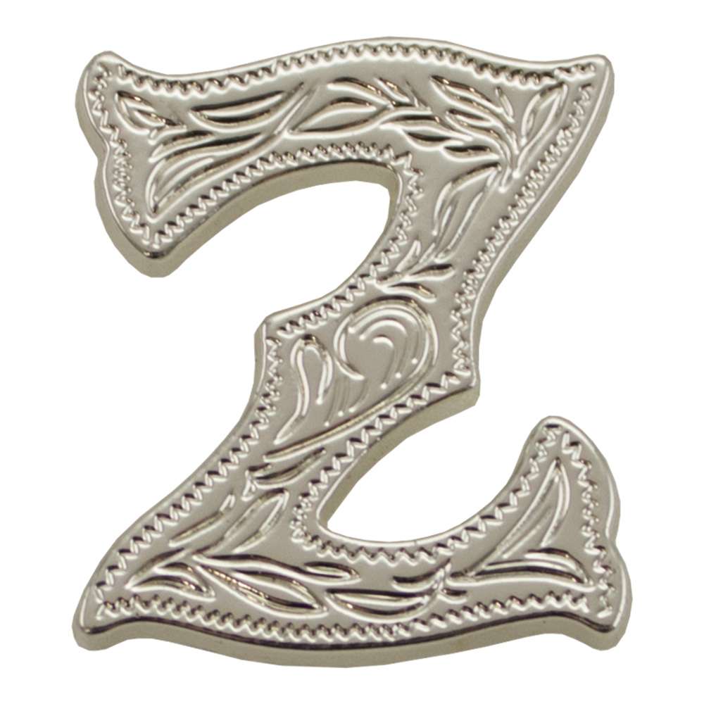 115-133926.SLC.jpg 3/4" (Z) Alphabet Letter - Silver Image