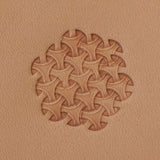 932-112.SLC.02.jpg SN Stamping Tool - 112-3 Tri-Circle Basketweave Image
