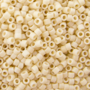 Delica Bead - Cream Opaque Matte DB762