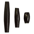 205-208.SLC.jpg 1" Hair Pipe Beads - Black 100pk Image