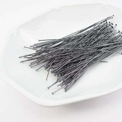 45-60212.SLC.jpg 3" Headpins - Gunmetal 144pk Image