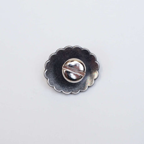 141-0013.SLC.2.jpg Mini Oval Concho - Antique Nickel Image