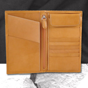 CF Natural Passport Wallet Interior