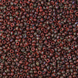 45-1194513.SLC.jpg 11/0 Seed Beads - Picasso Red Garnet Matte 22g Image