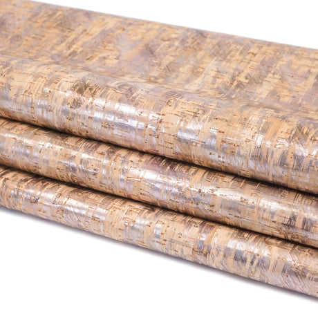 138-14.SLC.2.jpg Full sheet of Double Brush Champagne on Natural Cork Image