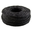 25yd Black Heavy Wax Thread
