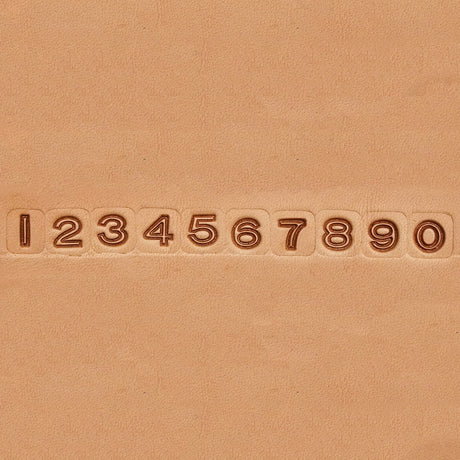 011-1110.SLC.03.jpg 1/4" Open Face Number Stamp Set Image