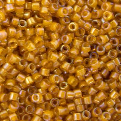 45-113272.SLC.jpg Delica Bead - Lined Topaz Yellow AB DB272 Image