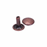 SBDCR.Antique Copper.Medium.01.jpg Double Capped Rivet - Solid Brass Image