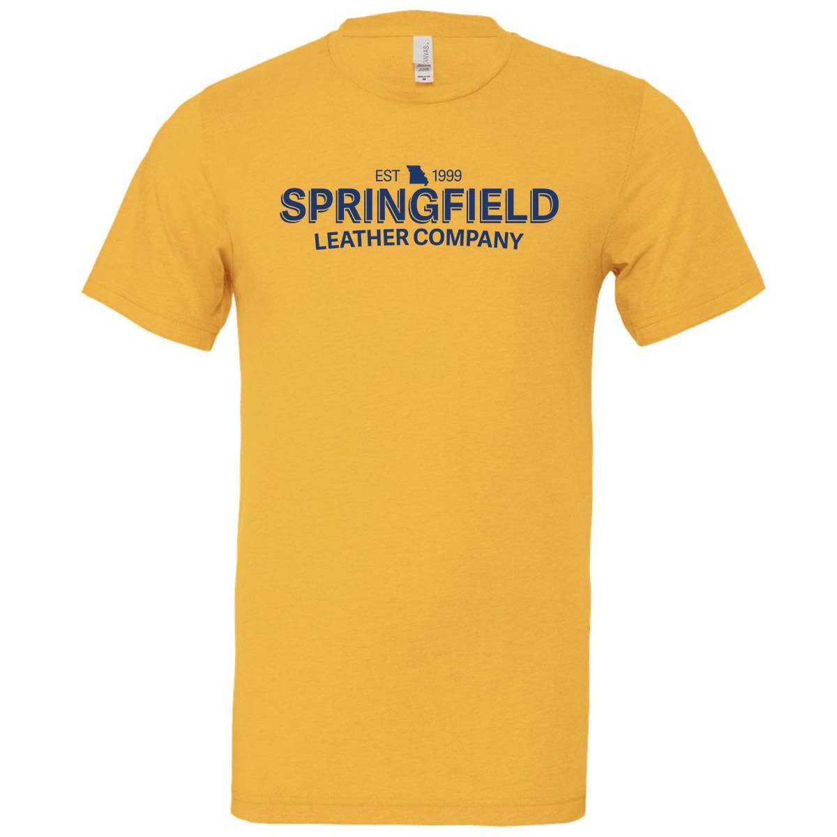 SATS.Heather Yellow.01.jpg SLC Apparel - T-Shirt Image