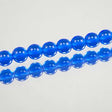 222-4143.SLC.jpg 8mm Blue Round Glass Bead Strand Image
