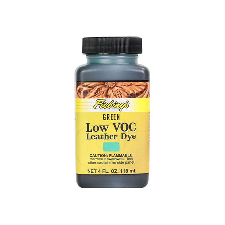34-21205.SLC.01.jpg Fiebings Low VOC Leather Dye - Green 4oz Image