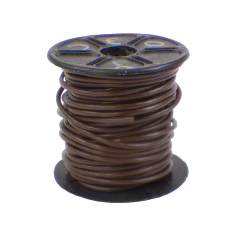 221-2031.SLC.jpg 2mm Premium Brown Round Lace - 1yd Image