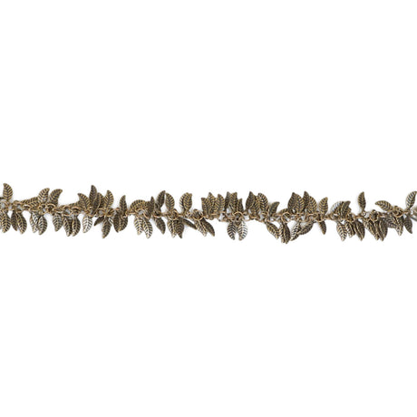 222-392.SLC.1.jpg Antique Brass Leaf Chain by the inch Image
