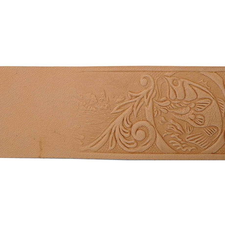 100-456804.SLC.03.jpg 1-1/2" Embossed Bass Name Space Belt Strip Image