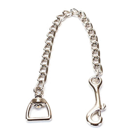 20" Lead Chain - Nickel Plate