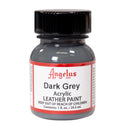 Dark Grey Angelus Leather Acrylic Paint, 1-ounce size