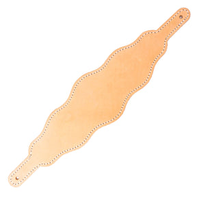 Pre-Stitched Thin Scallop Bronc Halter Blank