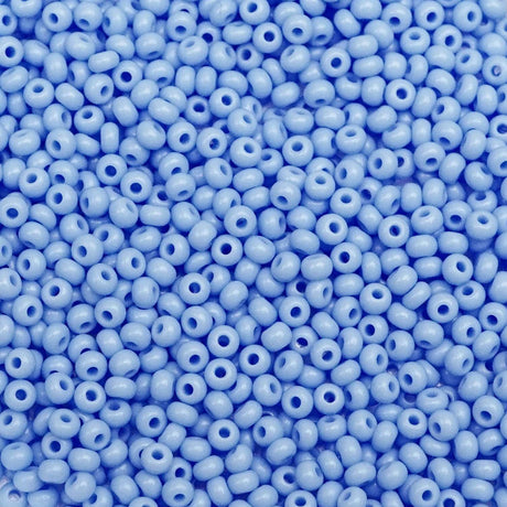 26-110252.SLC.1.jpg 11/0 Seed Beads - Opaque Periwinkle 20g Image