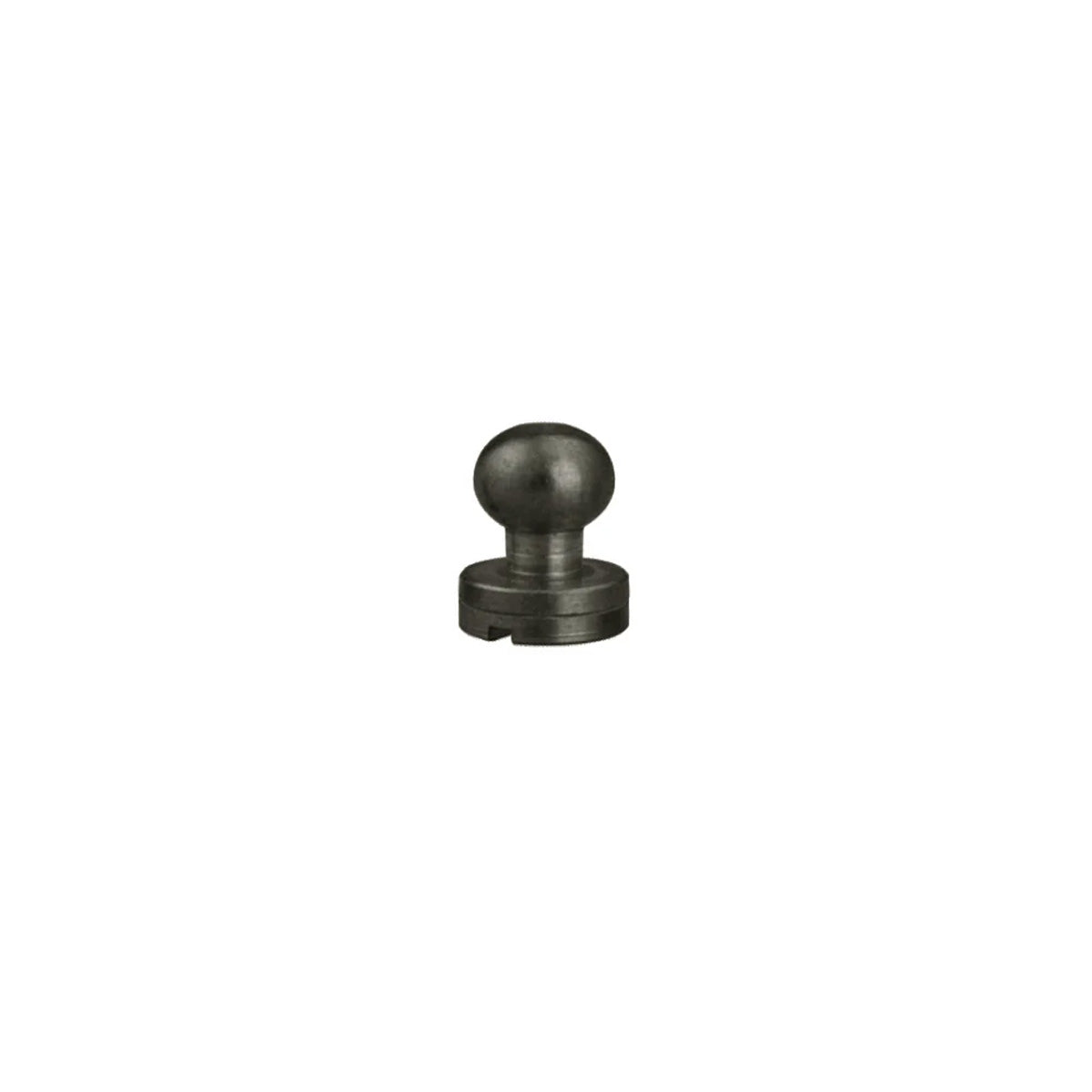 SB10.Black.7mm.01.jpg Solid Brass Button Studs - 10 Pack Image