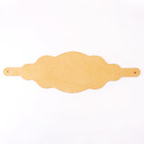 100-1027.SLC.2.jpg Wide Scallop Bronc Halter Blank Poly Template Image