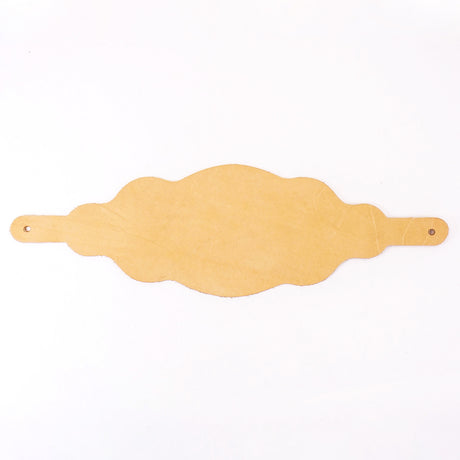 100-1027.SLC.2.jpg Wide Scallop Bronc Halter Blank Poly Template Image