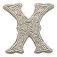 115-133924.SLC.jpg 3/4" (X) Alphabet Letter - Silver Image