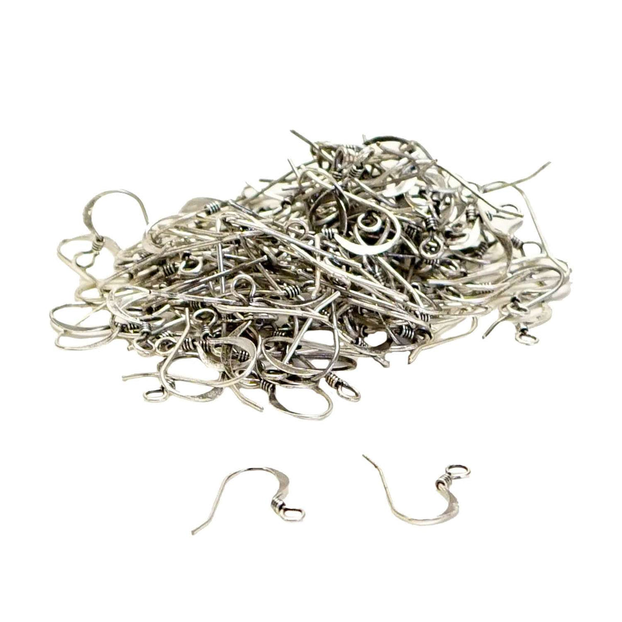 222-50216.SLC.01.jpg 144pk French Hook Earwire - Antique Silver Image