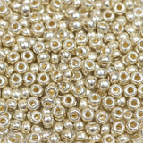 8/0 Seed Beads - Duracoat Galvanized Silver 22g