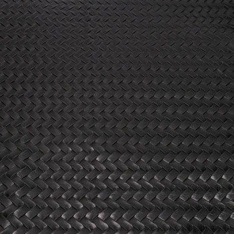 BREC.Black.03.jpg Braided Embossed Cow Image