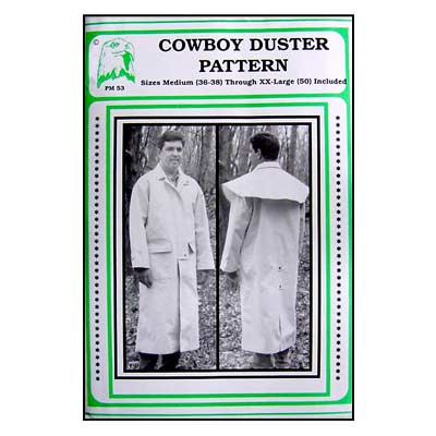 154-53.SLC.jpg Cowboy Duster Pattern Image