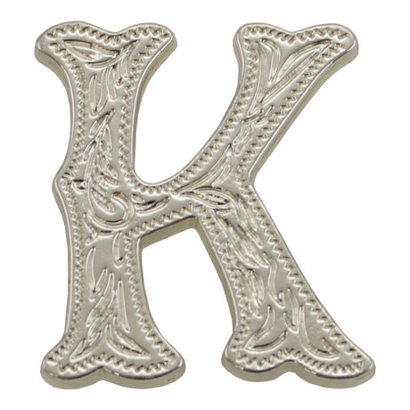 115-133911.SLC.jpg 3/4" (K) Alphabet Letter - Silver Image