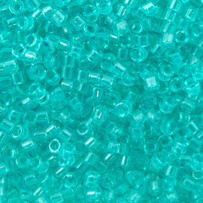 45-1131304.SLC.jpg Delica Bead - Dark Green Mint Transparent DB1304 Image
