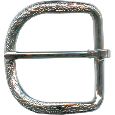 4-737510.SLC.jpg 1 ¼" Heelbar Alamo Buckle - Nickel Plate Image