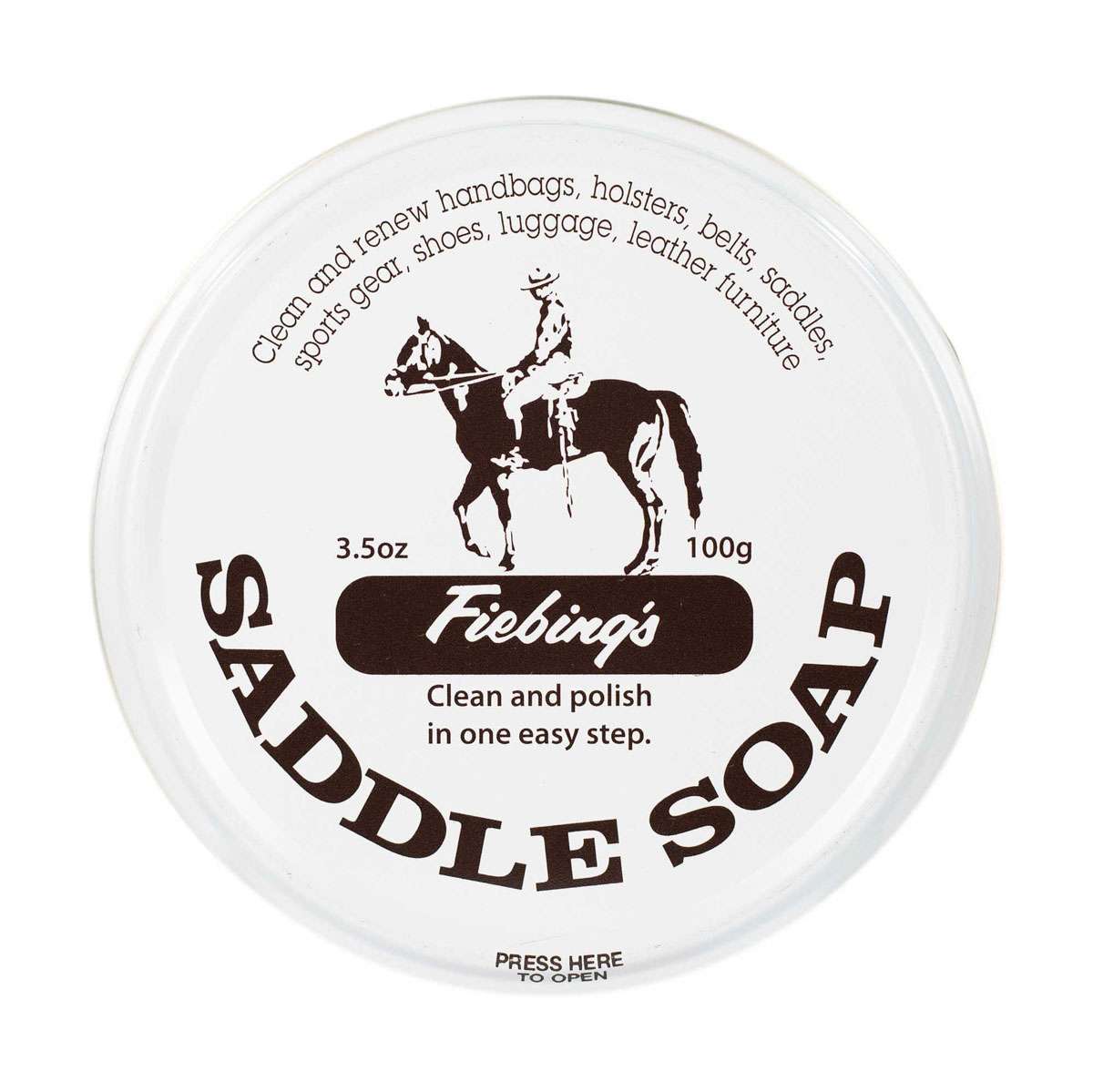 34-222104.SLC.01.jpg Fiebings Saddle Soap - White 3.5oz Image