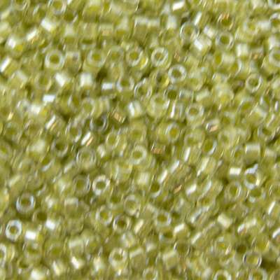 45-113910.SLC.jpg Delica Bead - Sparkling Light Yellow Green Lined DB910 Image
