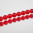 222-4144.SLC.jpg 6mm Red Round Glass Bead Strand Image