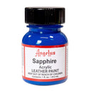 Angelus Leather Acrylic Paint, Sapphire, 1-ounce size