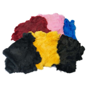 Dyed Craft Rabbit Skins