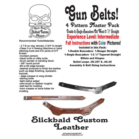 405-002.SLC.01.jpg Slickbald Pattern - Gun Belt Master Pack Image