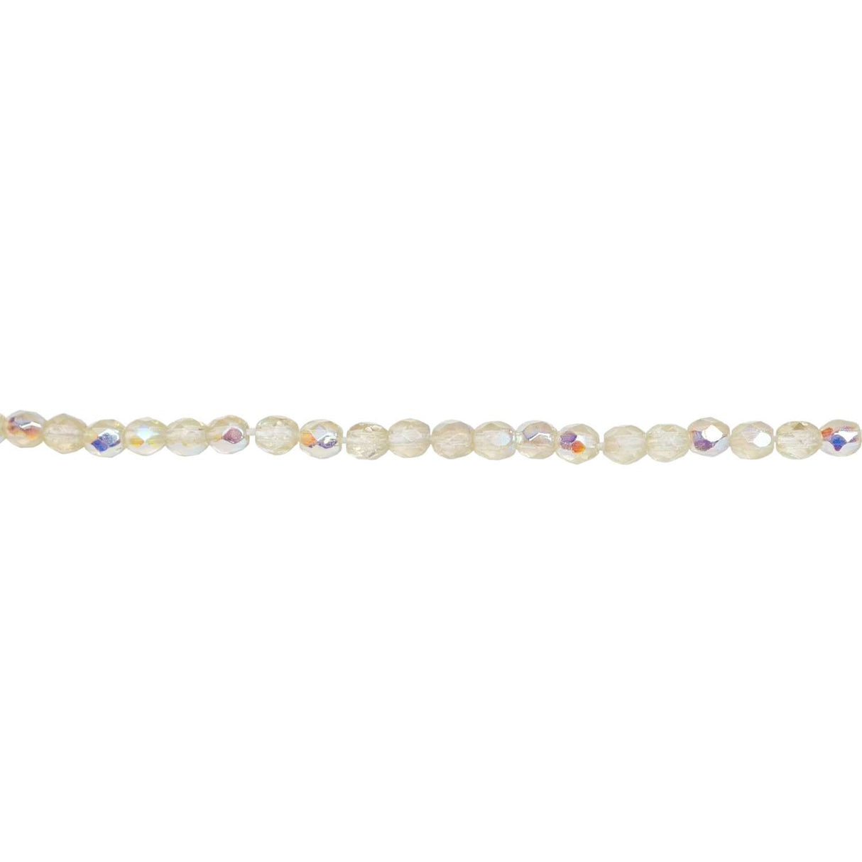 339-30.SLC.1.jpg 3mm Jonquil AB Bead Strand - Firepolished Image