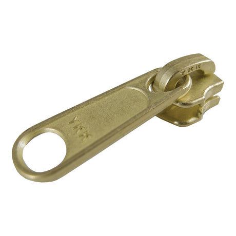 129-1354.SLC.jpg YKK #5 Non-Locking Zipper Pull - Solid Brass Image