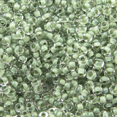 229-106.SLC.jpg Seed Beads 10/0 Dark Olive Crystal Lined - 20g Image