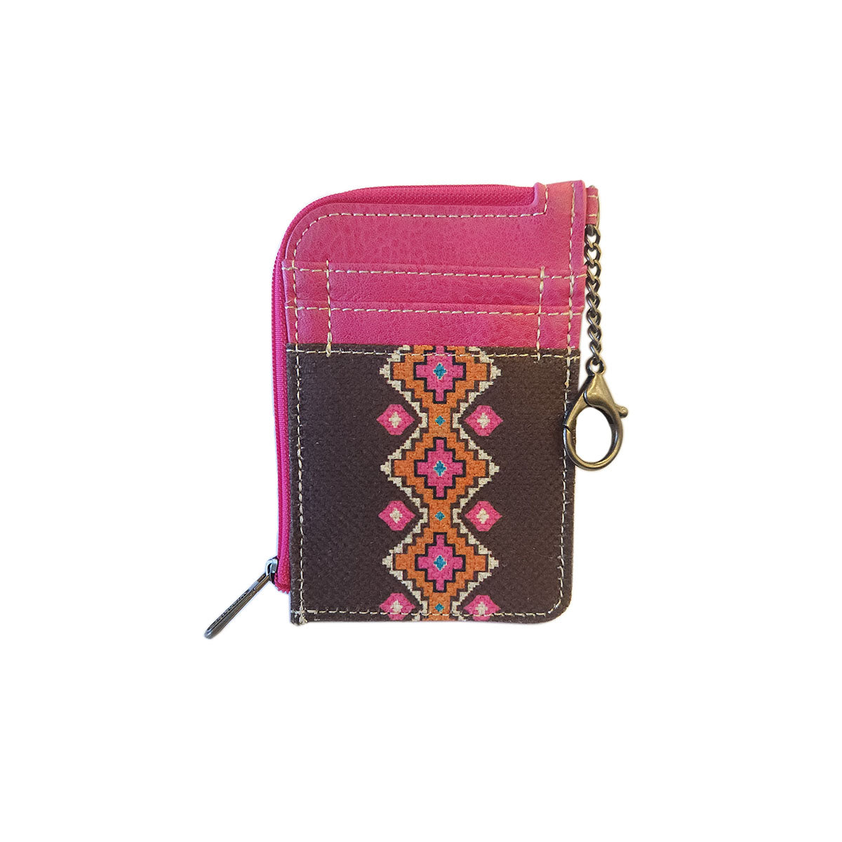 WMZCC.Hot Pink.01.jpg Wrangler Mini Zipper Card Case Image