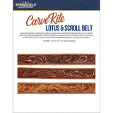 011-7701.SLC.01.jpg SLC CarveRite - Lotus and Scroll Belt Image