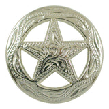 1" Engraved Ranger Star Concho