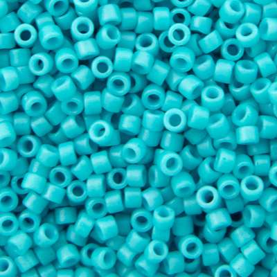 45-113793.SLC.jpg Delica Bead - Turquoise Opaque Matte DB793 Image