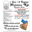 1SHK.Medium Auto.01.jpg Slickbald Holster Kits - 1-Slot Image